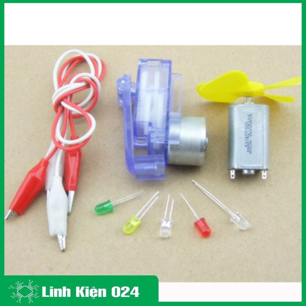 Cánh Quạt Mini Rộng 10Cm Cho Motor Trục 2.3mm (k1k14)