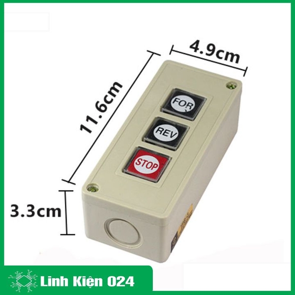 Hộp Nút Nhấn TPB-3 250VAC-3A