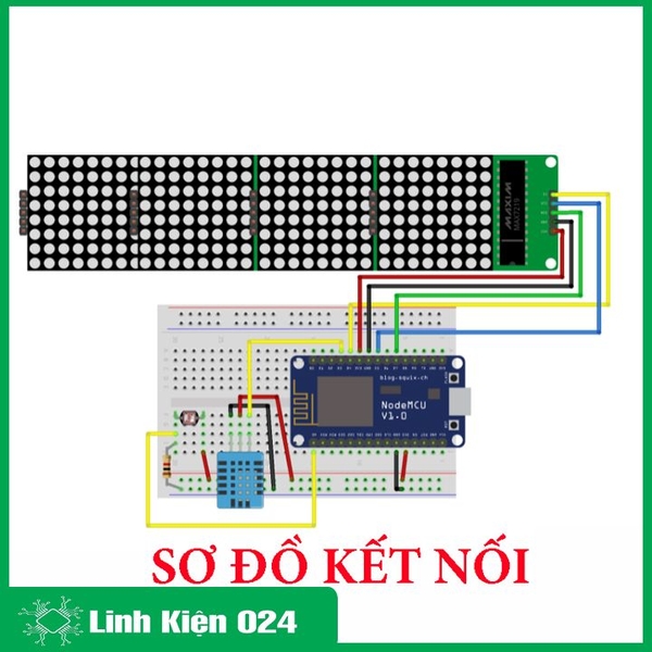 Module Matrix 8x32 MAX7219 Arduino Chất Lượng Cao (k5b11)