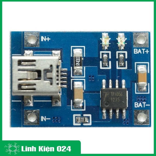 Module Sạc Pin TP4056 1A MicroUSB V1 (K2A5)