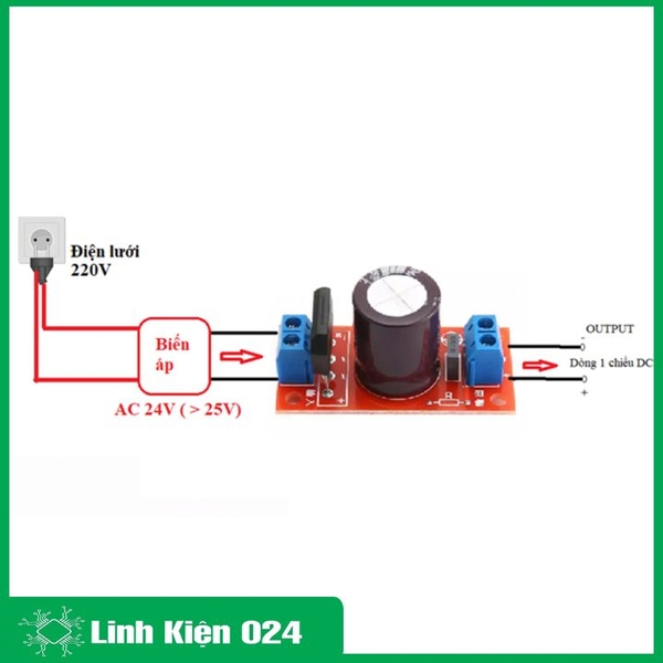 Module Khuếch Đại Chỉnh Lưu AC-DC 3A (k5g1)