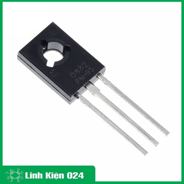 Gói 20 Con Transistor NPN D882 3A-40V Chân Cắm TO-126