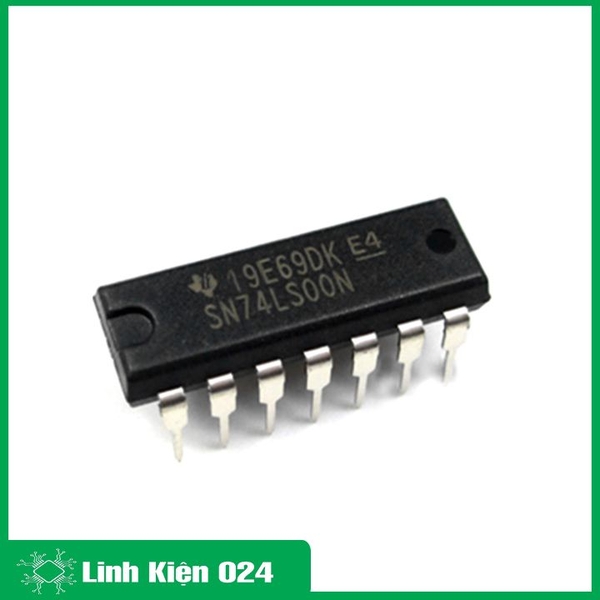 74LS00 Quad 2-input NAND Gate DIP14 (K9H15)
