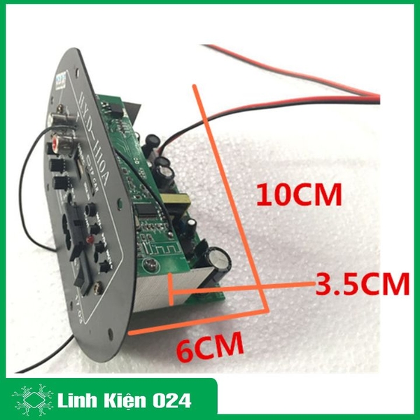 Mạch Loa Siêu Trầm 220VAC 12V-24VDC/Bluetooth/Loa 6-10 Inch 120W H10A