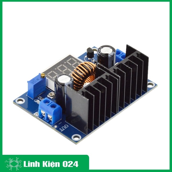 Module Hạ Áp Buck XL4016 Vin 4-38V Vout 1.25-36V 8A V2 ( Có Led Báo Điện Áp ) (K2F2)