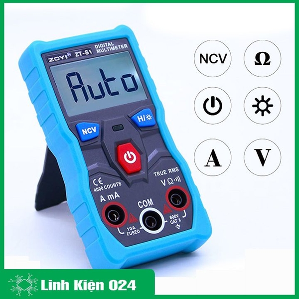 Đồng Hồ Đo Vạn Năng ZOYI ZT-S1 - BH 03 Tháng