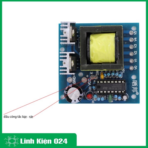 Mạch Chuyển Đổi INVERTER 12VDC-220VAC 150W