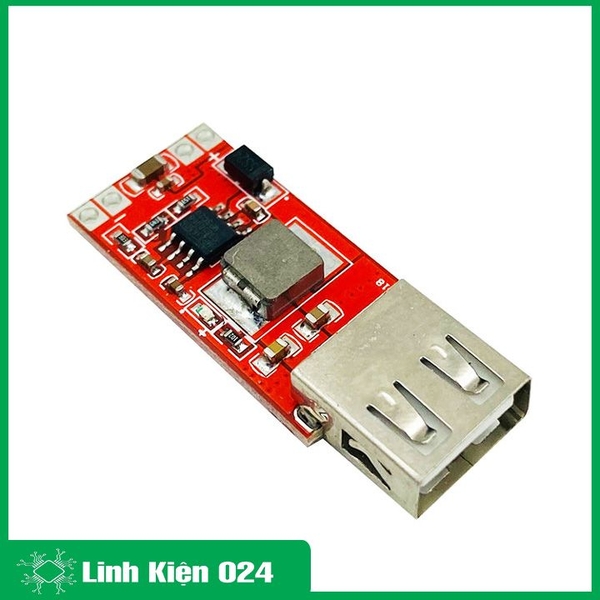 Module Hạ Áp Buck DC-DC 3A In 4.5 - 28VDC Out 5VDC 92% Đầu Ra USB (K2F3)