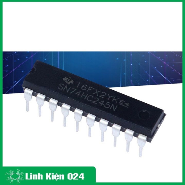 74HC245 OCTAL BUS TRANSCEIVER TRI-STATE dip20 5.2MM
