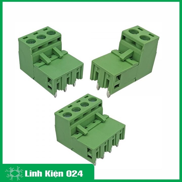 Terminal EDG5.08 300V 10A Loại Cong