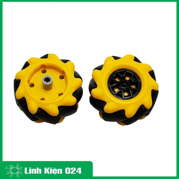 Bánh Xe Mecanum Omni Xe Thông Minh 80mm