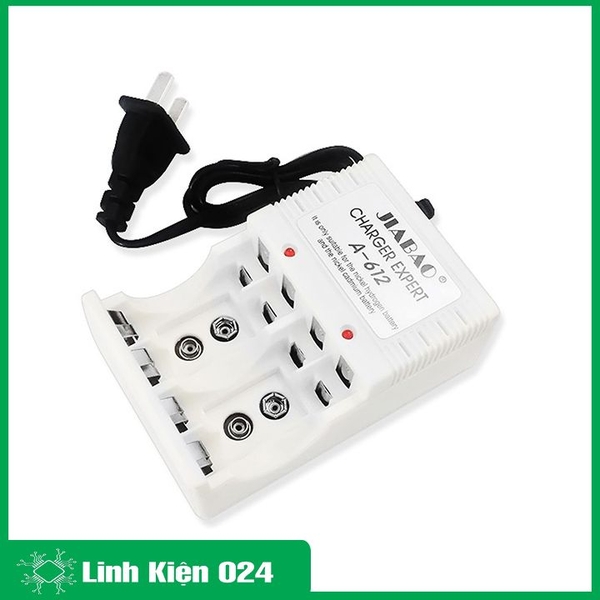 Bộ Sạc Pin Đa Năng A-612 4pin  (Sạc Các Loại Pin )