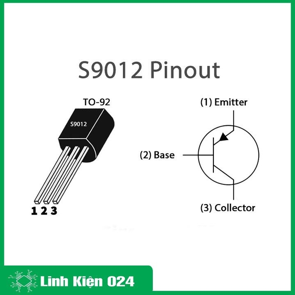S9012 TO-92 TRANS PNP 0,5A 40V