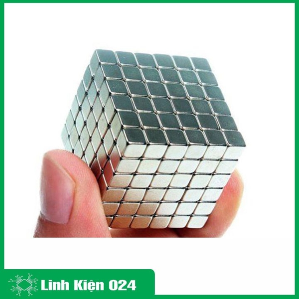 Nam Châm Đất Hiếm Vuông Nhiều Kích Thước - 1 Viên