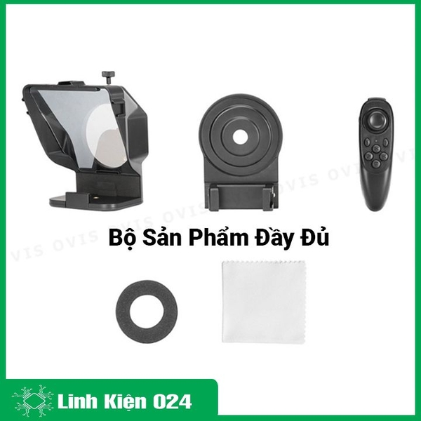 Máy Nhắc Chữ Mini Cho Vlogger, Nhà Báo, Người Thuyết Trình, Dùng Cho Smartphone, Tablet | Ulanzi Teleprompter PT-16