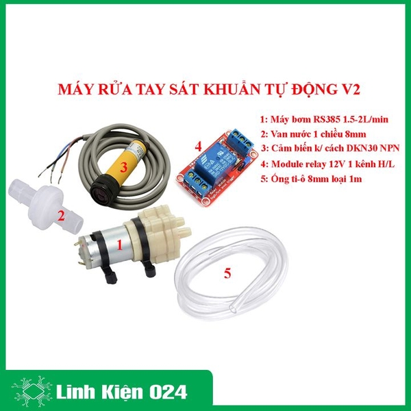 Máy Rửa Tay Tự Động Sát Khuẩn 3M V2
