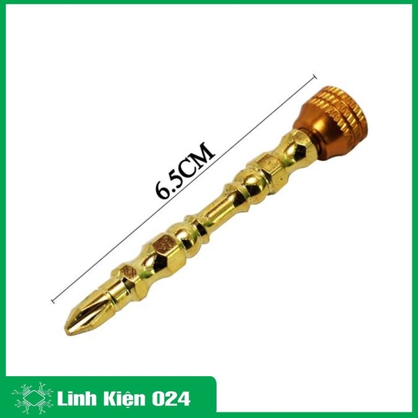 Hộp 10 Mũi Vặn Vít Mạ Vàng Cao Cấp