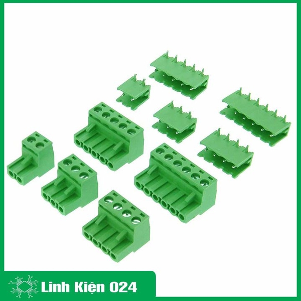 Terminal EDG5.08 300V 10A Loại Cong