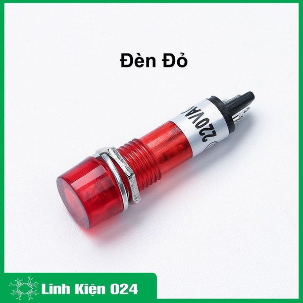 Đèn Báo Nguồn 10mm XD10-3 220VAC