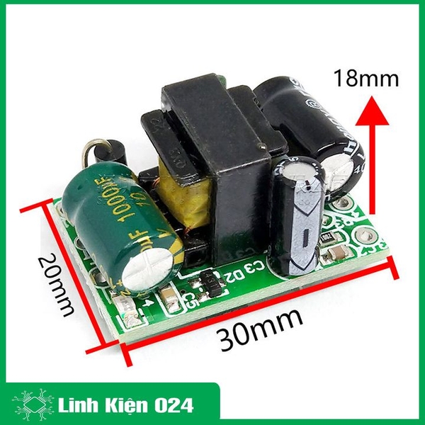Nguồn Xung 220V Ra 5V 700mA
