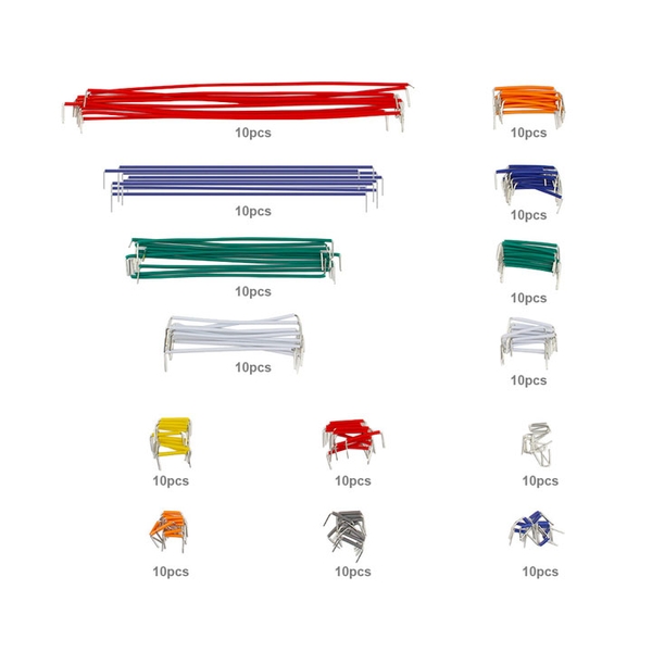 Hộp 140 Dây Cắm Bo Test Đủ Cỡ