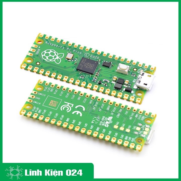 Bảng Phát Triển Raspberry Pi Pico Raspberry Pi PICO Lõi Kép RP2040 Hỗ Trợ Mciro Python