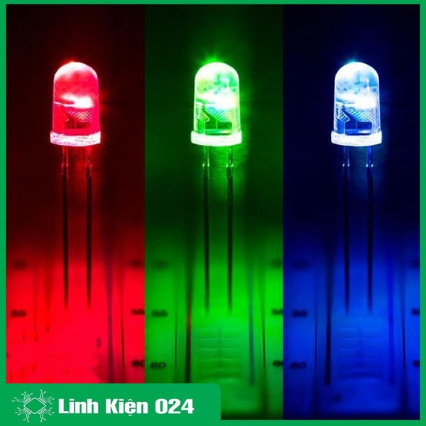 Gói 10 Con Led Phủ Màu Ø3mm
