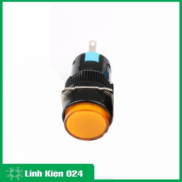 Nút Nhấn Đề 16mm-220VAC AL6- A Nhấn Giữ Có Đèn