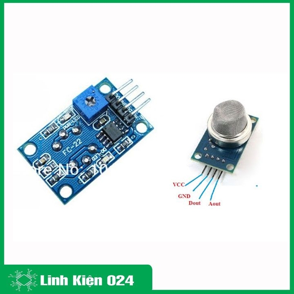 Module Cảm Biến Khí GAS MQ2 (K3D17)