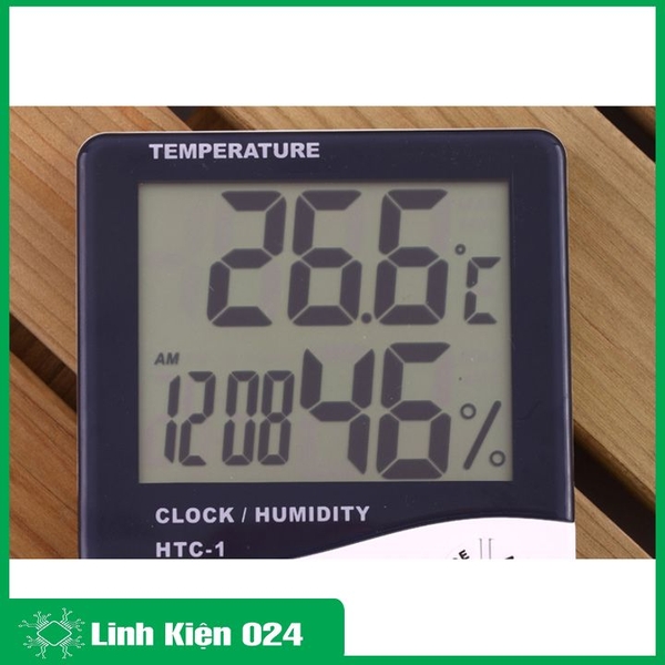 Đồng Hồ Đo Độ Ẩm - Nhiệt Độ HTC1