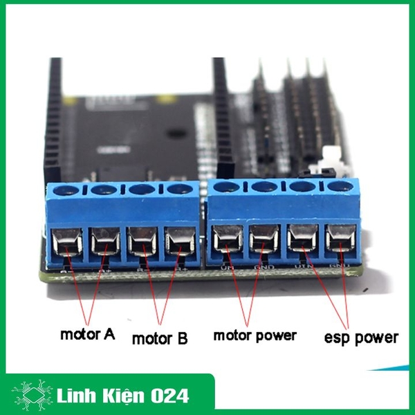 Bo Mở Rộng Wifi ESP12E LUA IOT và Điều Khiển Động Cơ L293D (K3G5)