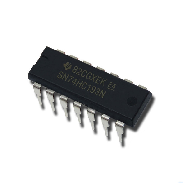 74HC193 DIP16 Binary Up/Down Counter with  Clear (K9H10)