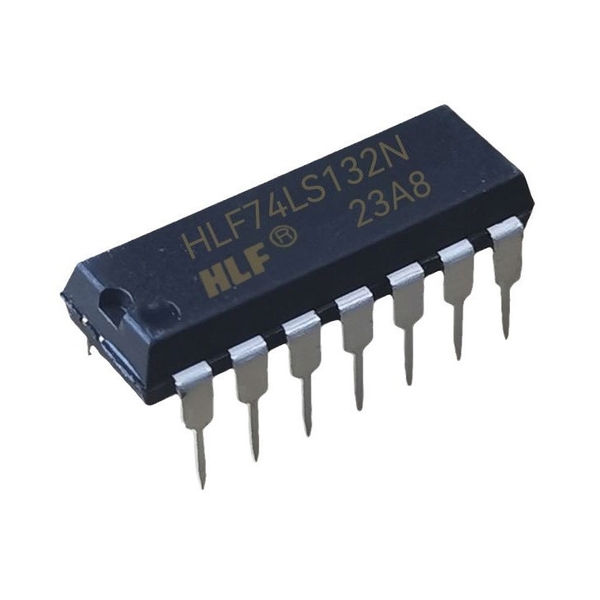 74LS132 Quad 2-input NAND Schmitt Trigger DIP14 (K9H19)