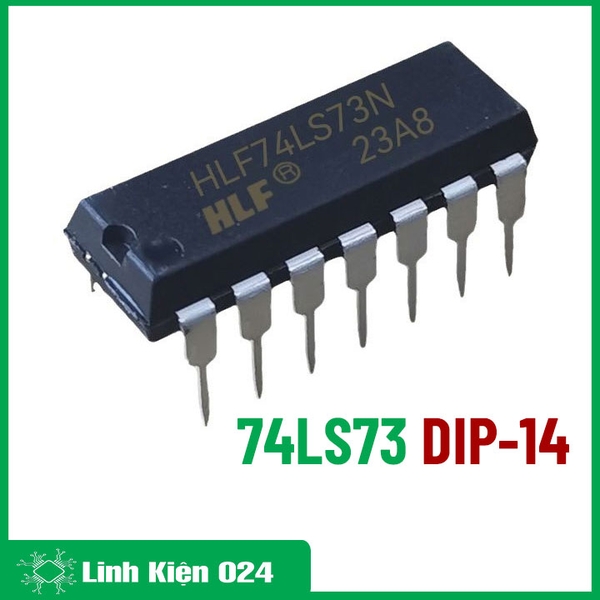 74LS73 Dual JK Flip-Flop with Clear DIP14 (K9H17)