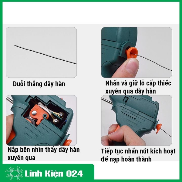 Mỏ Hàn Tự Động Đẩy Thiếc 220V