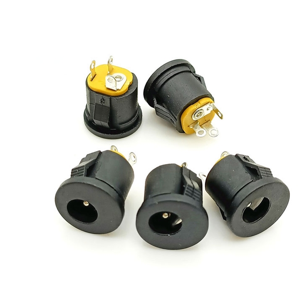 Combo 5 Chiếc Jack DC 5.5x2.1mm Gài Lẫy