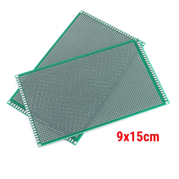 Phíp Đồng Đục Lỗ 2 Mặt PCB Xanh Tốt Dày 1.6mm