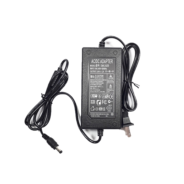 Nguồn Adapter 24V 2A 5.5x2.1mm - Bảo Hành 06 Tháng