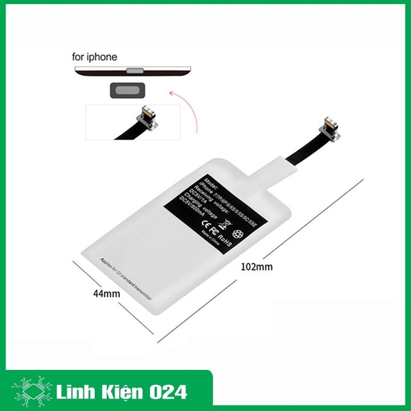 DIY Sạc Không Dây Tiêu Chuẩn Apple/Android/Type-C ( Bộ phận Thu)