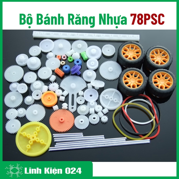 Bộ Bánh Răng Nhựa 78 Chi Tiết (k1i12)