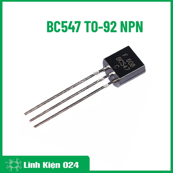 Transistor BC547 TO-92 NPN 0,1A 50V (k9f6)
