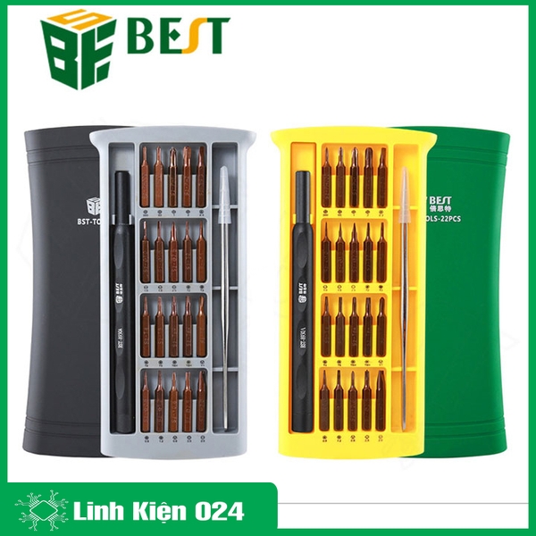 Bộ Công Cụ 22 Chi Tiết Cao Cấp Best-8930B Sửa Chữa Đa Năng