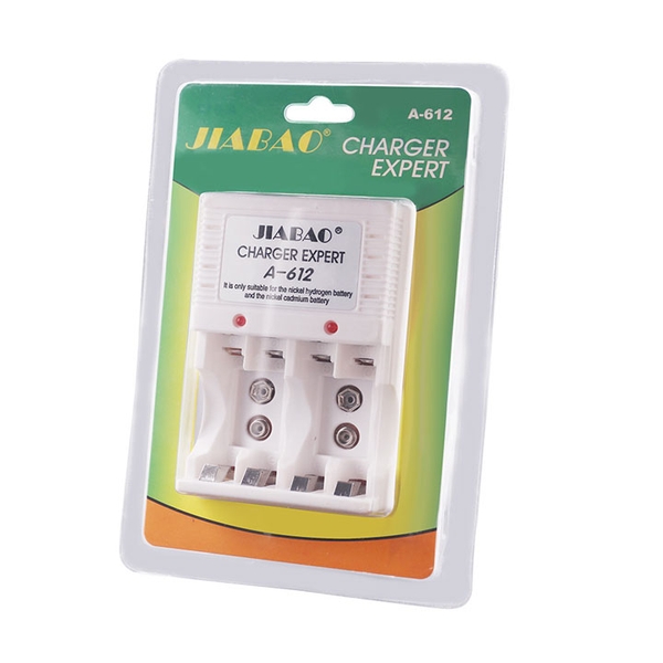 Bộ Sạc Pin Đa Năng A-612 Kèm 2 Pin Sạc 1.5 AAA 1800mAh