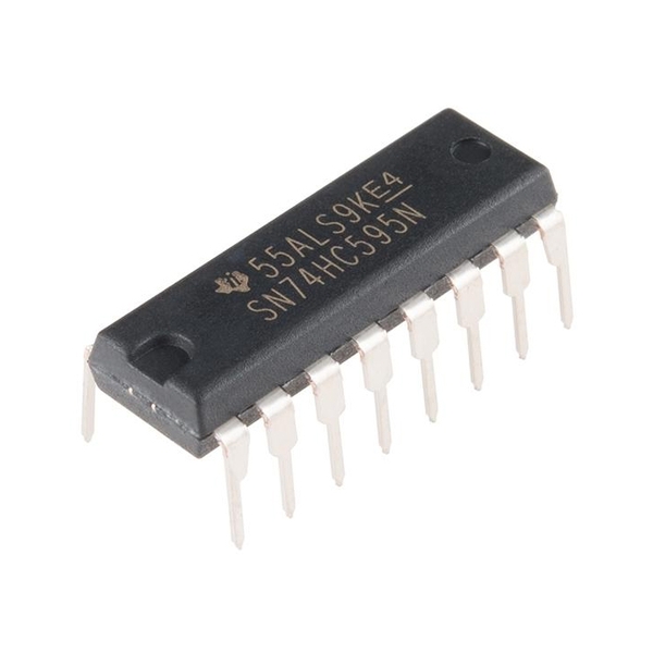 74HC595 8-Bit DIP16 (K9H14)