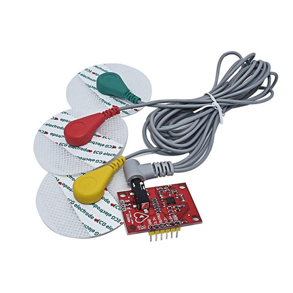 Cảm Biến Điện Tim (ECG) Heart Rate Monitor Kit AD8232 Duinofun (K3F14)