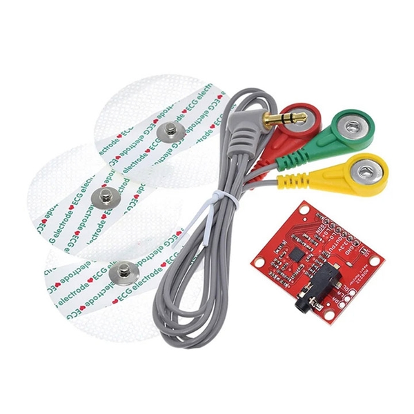 Cảm Biến Điện Tim (ECG) Heart Rate Monitor Kit AD8232 Duinofun (K3F14)