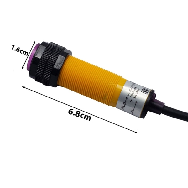 Cảm Biến Khoảng Cách 30cm E3F-DS30Y2 220VAC Thường Đóng (K3I14)