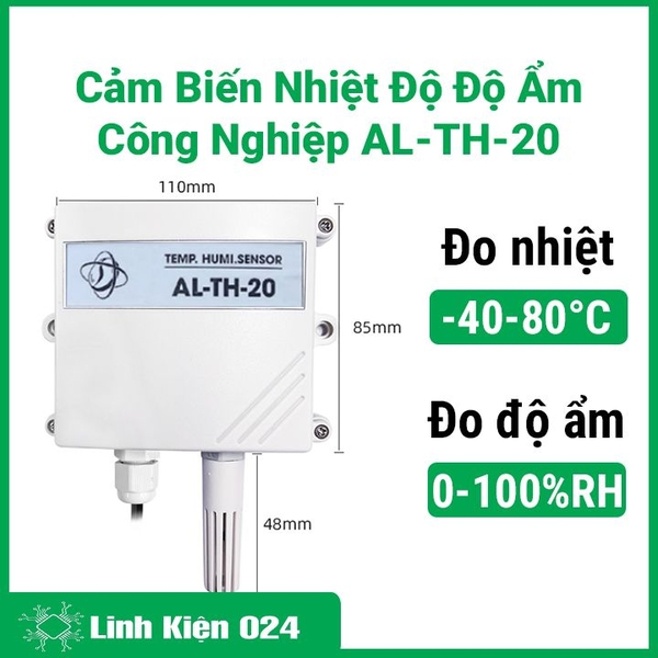 Cảm Biến Nhiệt Độ Độ Ẩm Công Nghiệp AL-TH-20