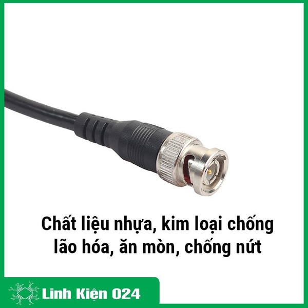 Cáp Tín Hiệu BNC Q9 Dài 1M Kiểm Tra Tín Hiệu