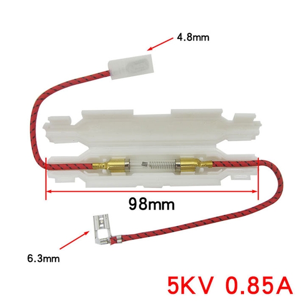 Bộ Cầu Chì Điện Áp Cao Lò Vi Sóng Có Vỏ Dây Kết Nối Cầu Chì